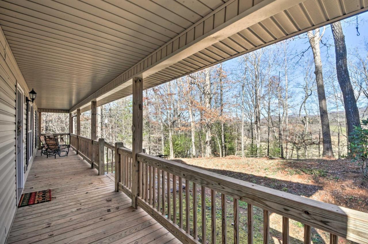 Blairsville Home With Deck And Stunning Mountain Views Hood المظهر الخارجي الصورة